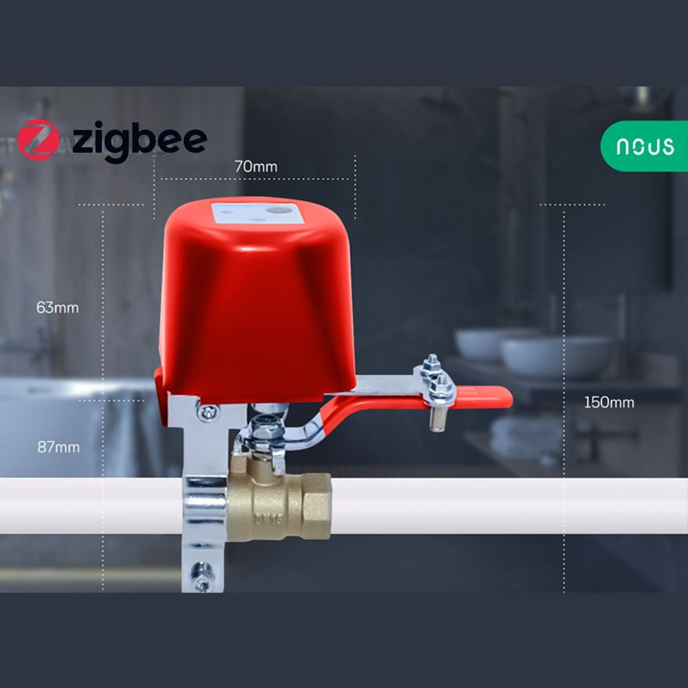NOUS LZ3 Tuya Zigbee Smart Valve Controller Motor