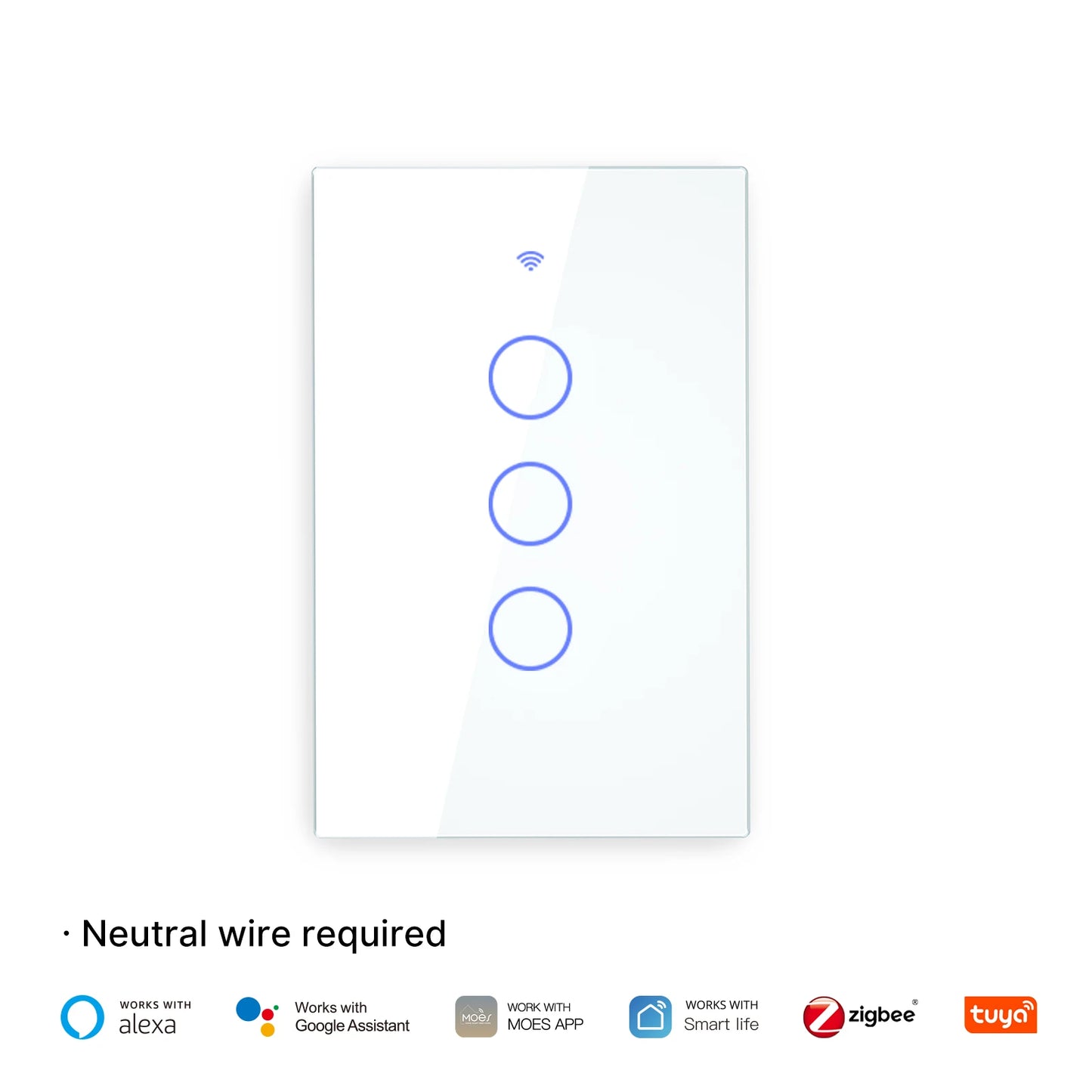 MOES Tuya ZigBee Lichtschalter