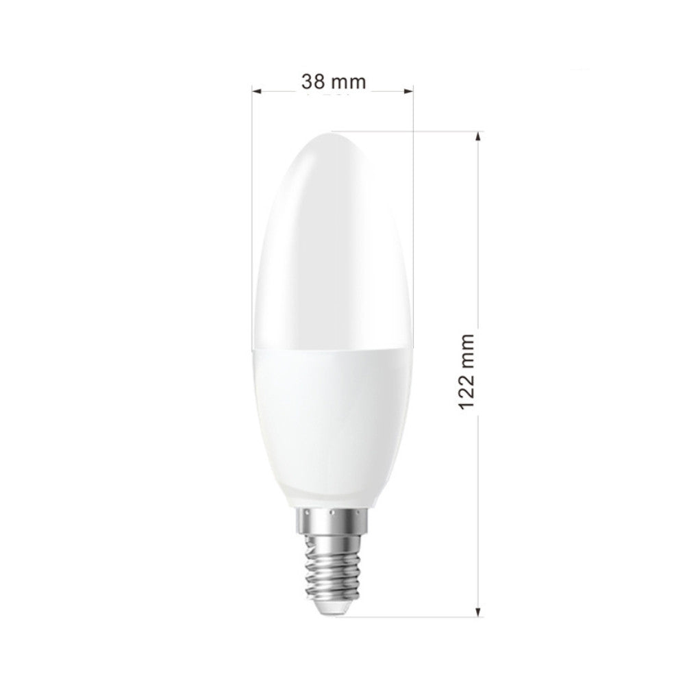 SmartWise E14 Wi-Fi + eWeLink-Remote (Bluetooth) smart bulb, 5W, adjustable warm/cold white + RGB color light