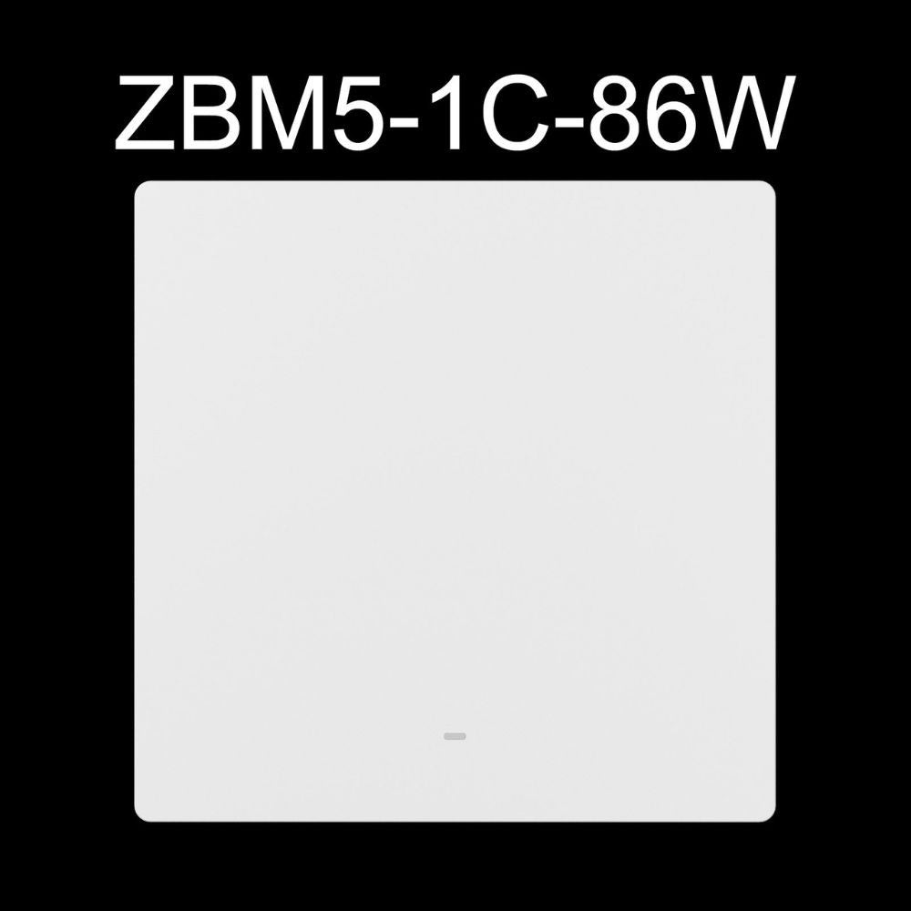 SONOFF SwitchMan M5 Zigbee smart wall switch, 1-gang, standalone version, white (ZBM5-1C-86W)
