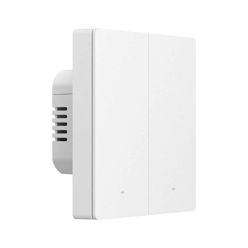 SONOFF SwitchMan M5 Wi-Fi / Matter smart wall switch, 2-gang, standalone version, white (M5-2C-86W)