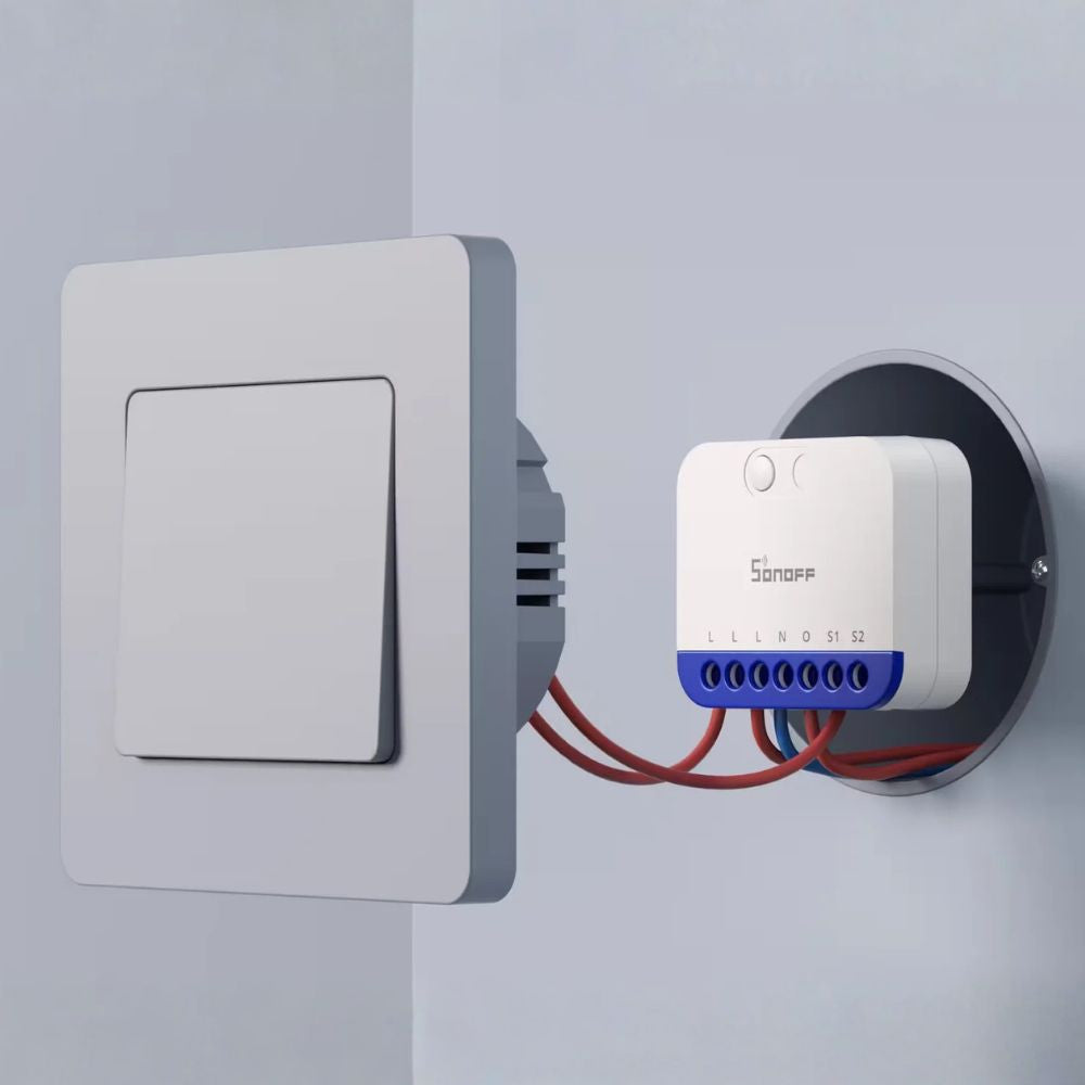 Sonoff MINI-DIM Matter Over Wi-Fi Dimmer Switch – dimmer module with power meter, Matter, Wi-Fi