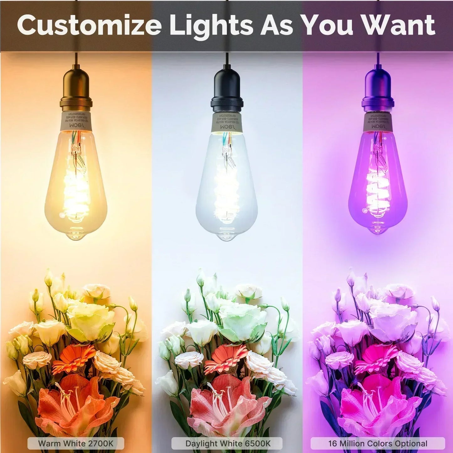MOES Tuya WiFi Smart Light Bulbs