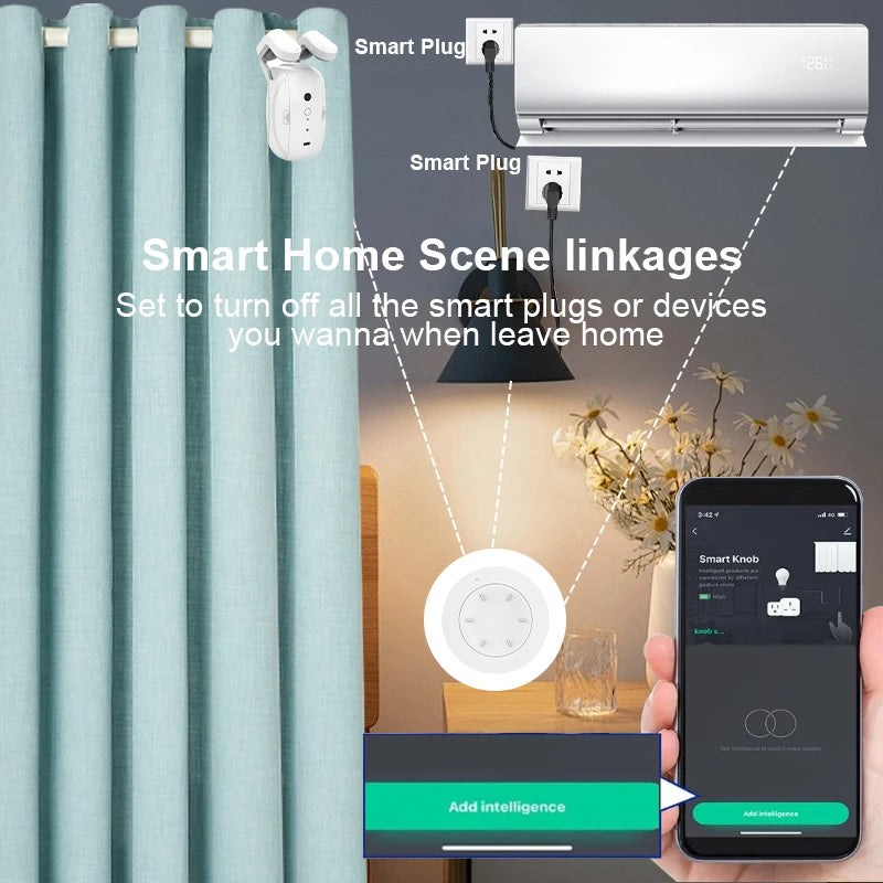 Tuya ZigBee Smart Knob Switch Dimmer