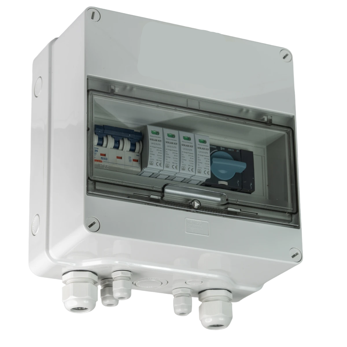 Pre-assambled AC box 16A-T2