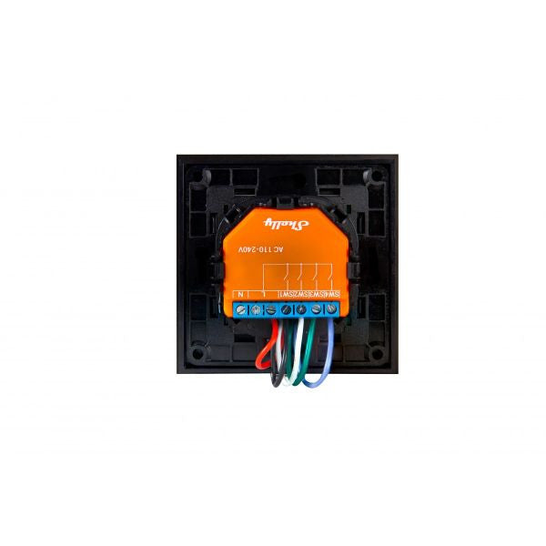 Shelly Wall Switch 4 button - Black