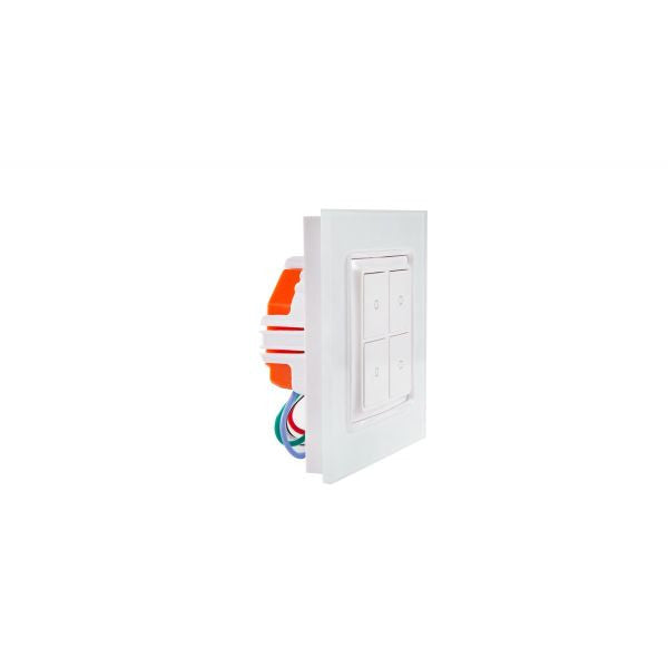 Shelly Wall Switch 4 button - White