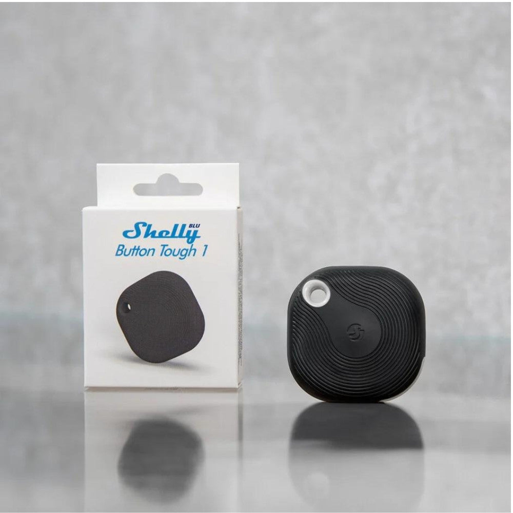 Shelly BLU Button TOUGH 1 ZB – Bluetooth, Zigbee remote control, black