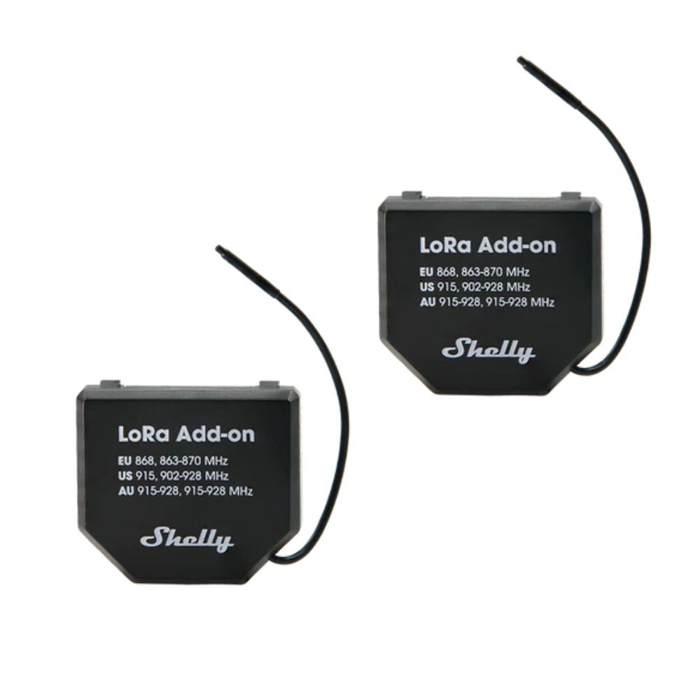 Shelly LoRa Add-on - long range communication add-on module (2 pack)