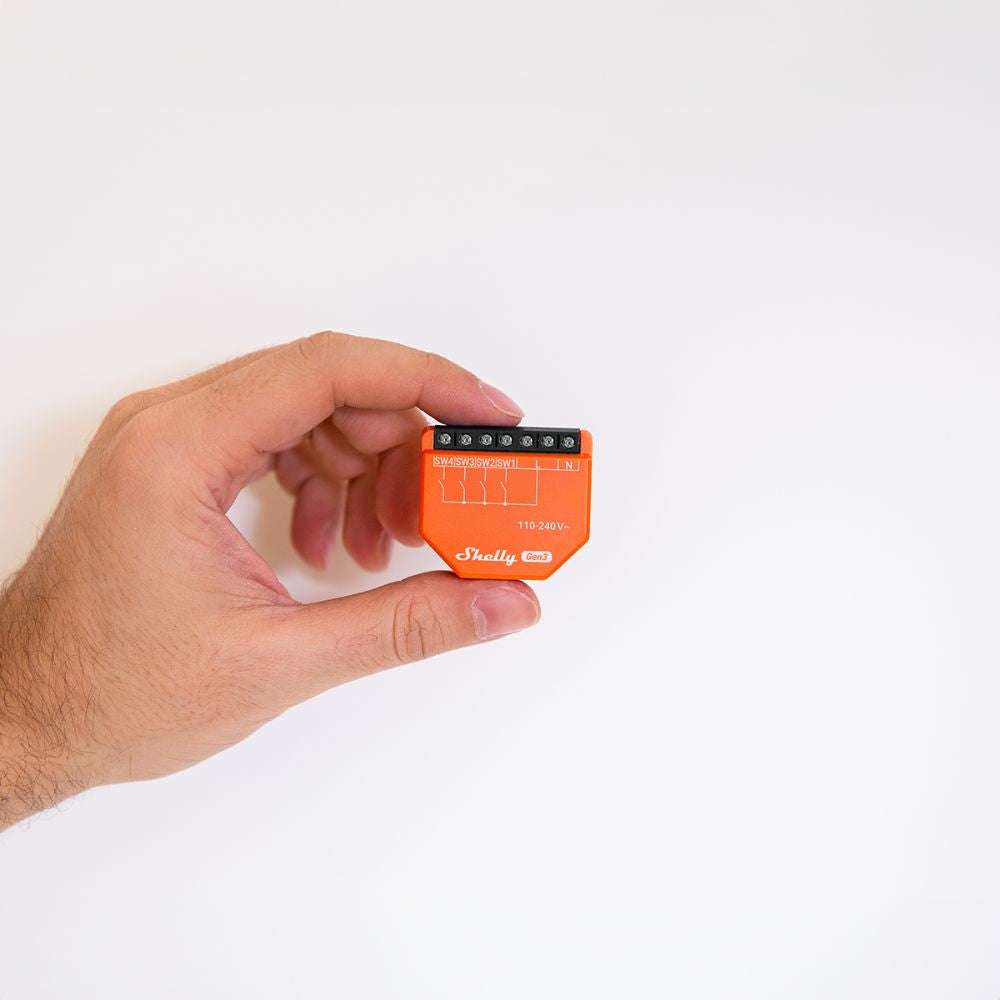 Shelly i4 GEN3 wireless switch input / scene controller