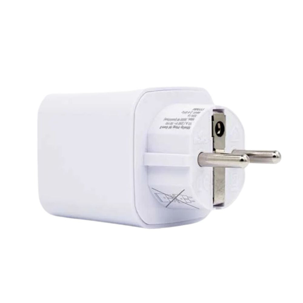 Shelly Plug M Gen3 – Wi-Fi + Bluetooth, Matter-compatible smart plug with energy monitoring, white