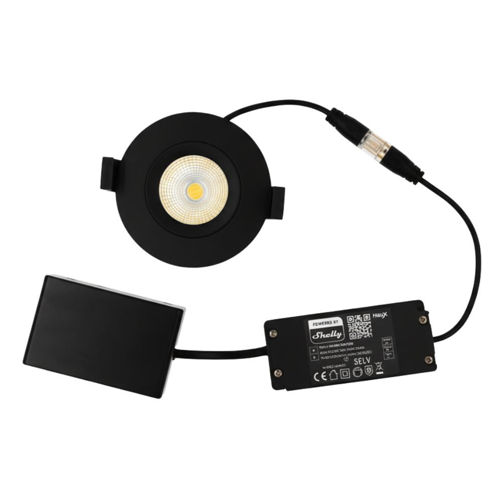Shelly LightSolutions Hilux DS8 White – Smart spot light, dimmable, color temperature 2200K – 6000K, Wi-Fi, Bluetooth