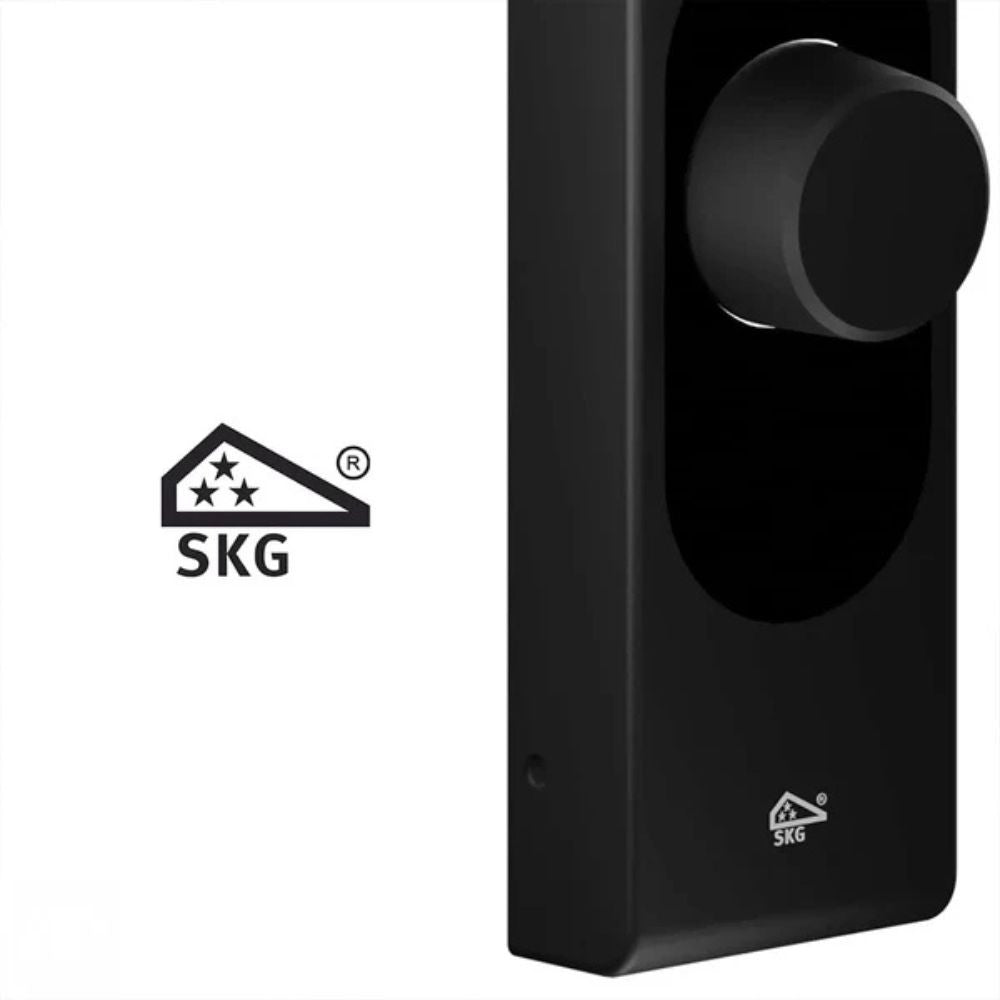 Shelly LOQED Smart Wi-Fi + Bluetooth Touch Lock, Black Edition