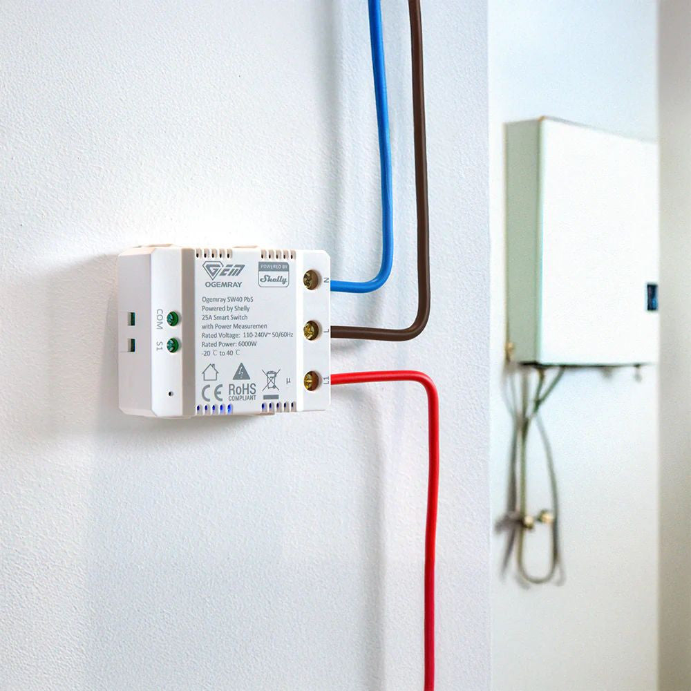 Shelly Ogemray Smart relay 25A