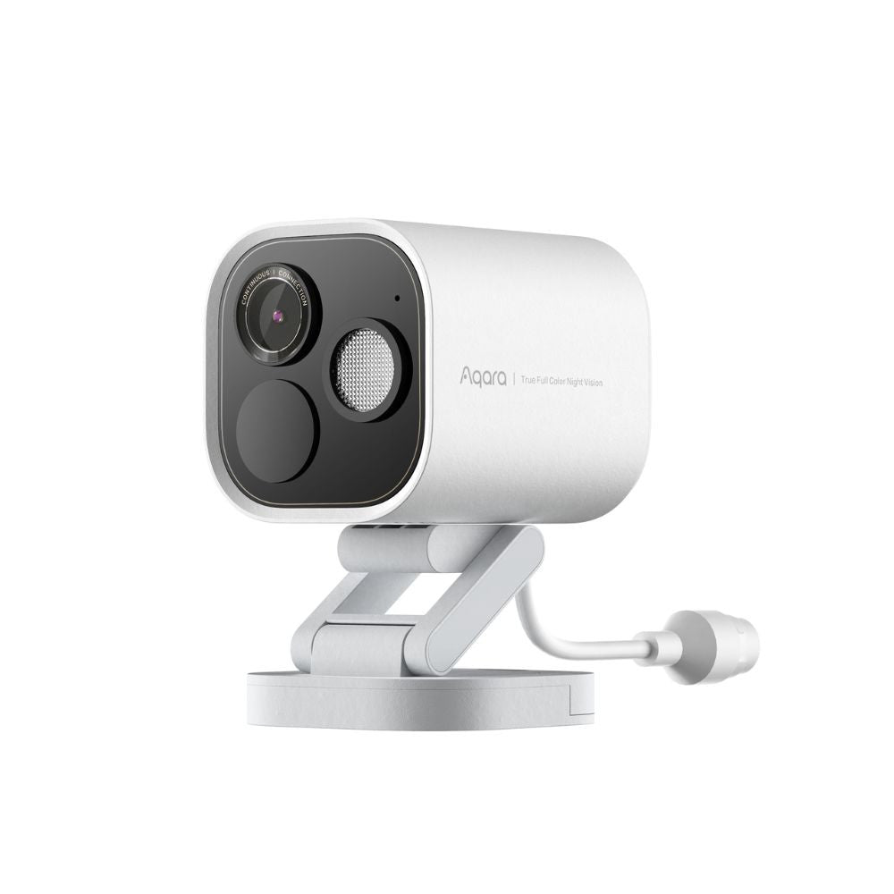 Aqara G5 Pro Camera hub, HomeKit Secure Video compatible camera with built-in Zigbee and Thread gateway, POE version, white