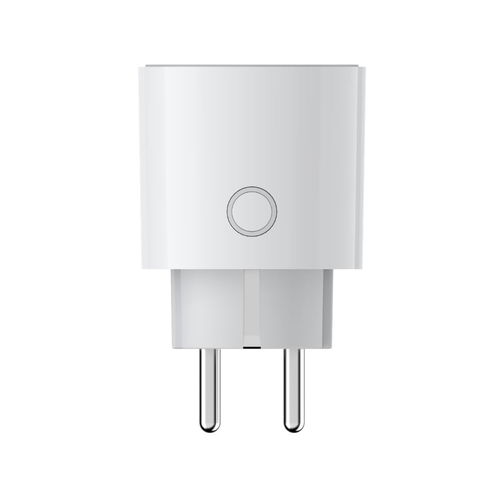 Aqara Power Plug H2 EU (RGB) – Smart plug with energy monitoring, Zigbee, Thread, Bluetooth, Matter, white (SP-P05D)