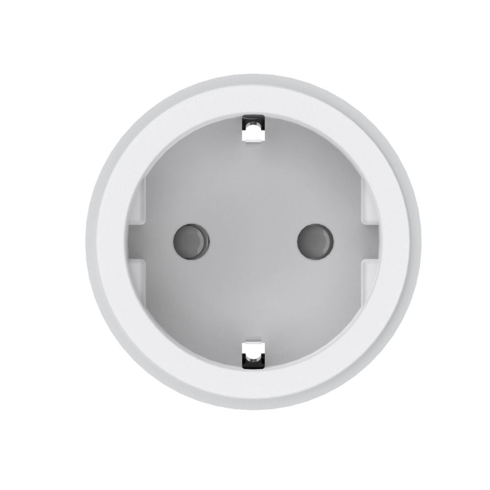 Aqara Power Plug H2 EU (RGB) – Smart plug with energy monitoring, Zigbee, Thread, Bluetooth, Matter, white (SP-P05D)