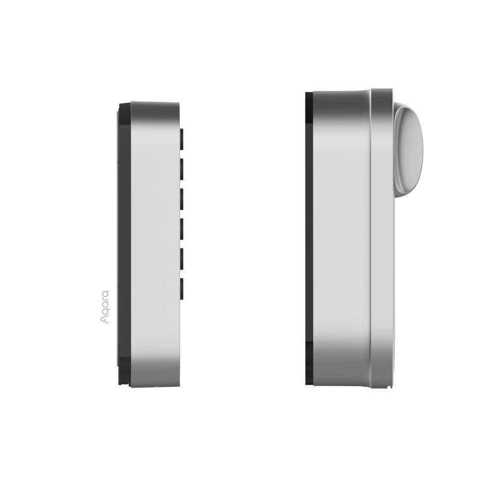 Aqara U200 smart retrofit door lock, Matter compatible, silver
