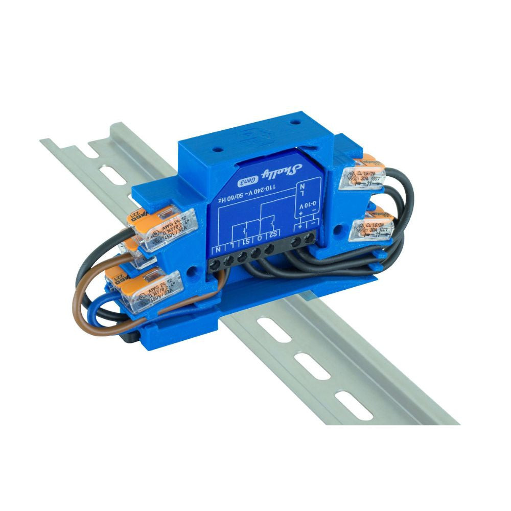 Flexi-Rail W universal DIN rail adapter, with Wago holder