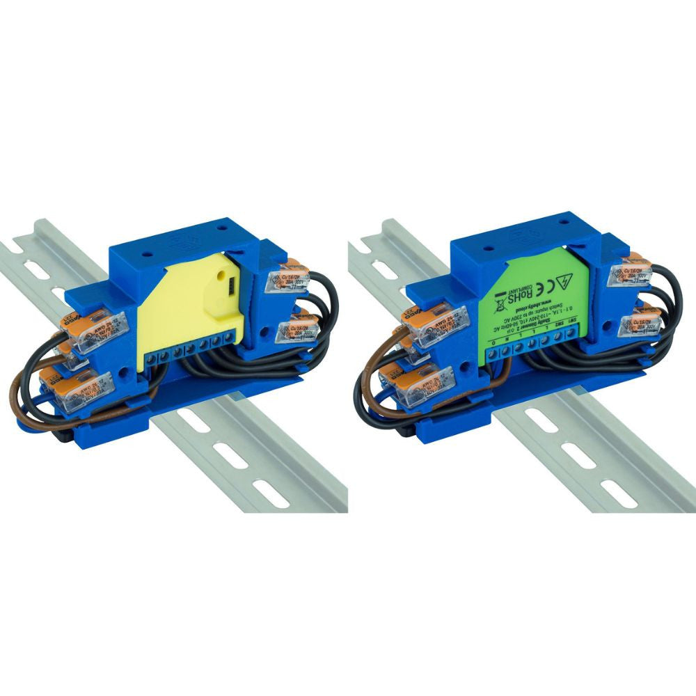 Flexi-Rail W universal DIN rail adapter, with Wago holder