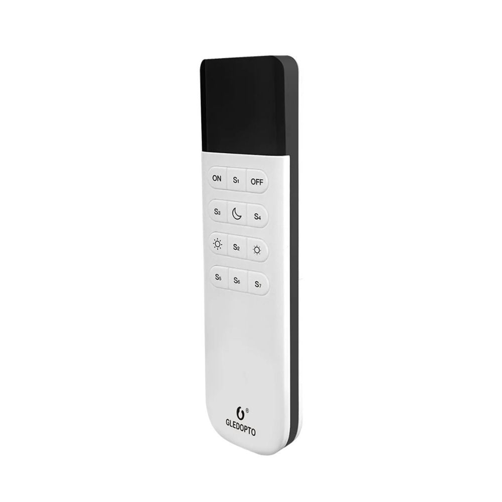 Gledopto WLED 12Key Remote Control  – Remote control for WLED lamps and controllers, Wi-Fi, white (GL-RC-002WL)