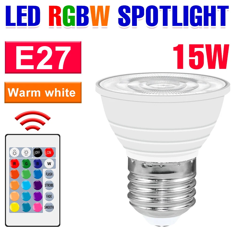 LED RGB Light Tuya Bulb E27