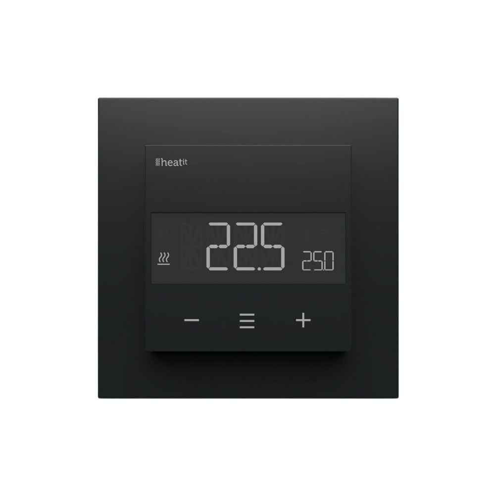 HeatIt Z-TRM6 Thermostat Z-Wave 800 series (matt black)