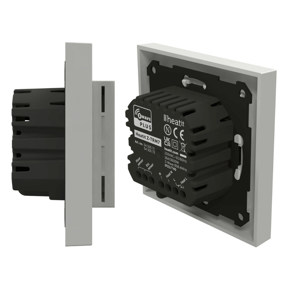 HeatIt Z-TRM7 – Thermostat, Z-Wave 800, white (5430571)