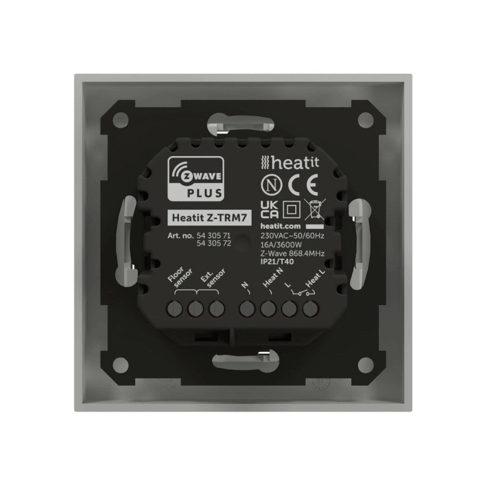 HeatIt Z-TRM7 – Thermostat, Z-Wave 800, white (5430571)