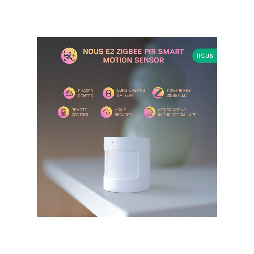 Nous E2 smart Tuya Zigbee wireless PIR motion sensor