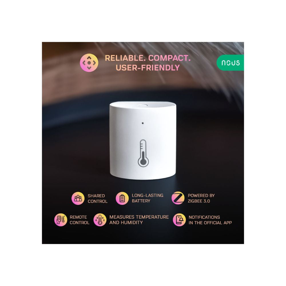 Nous E5 smart Tuya Zigbee wireless temperature and humidity sensor