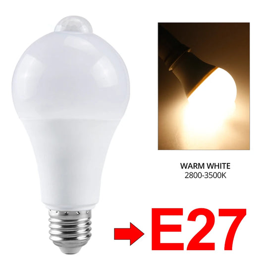 Motion Sensor LED Light Bulb