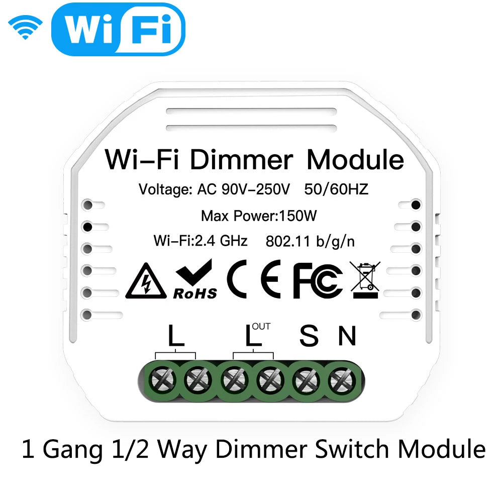 MOES WiFi Smart Light Dimmer Modul
