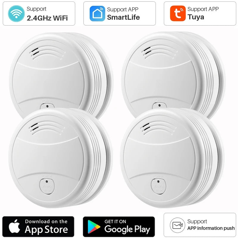 Tuya Smart Wifi Smoke Detector