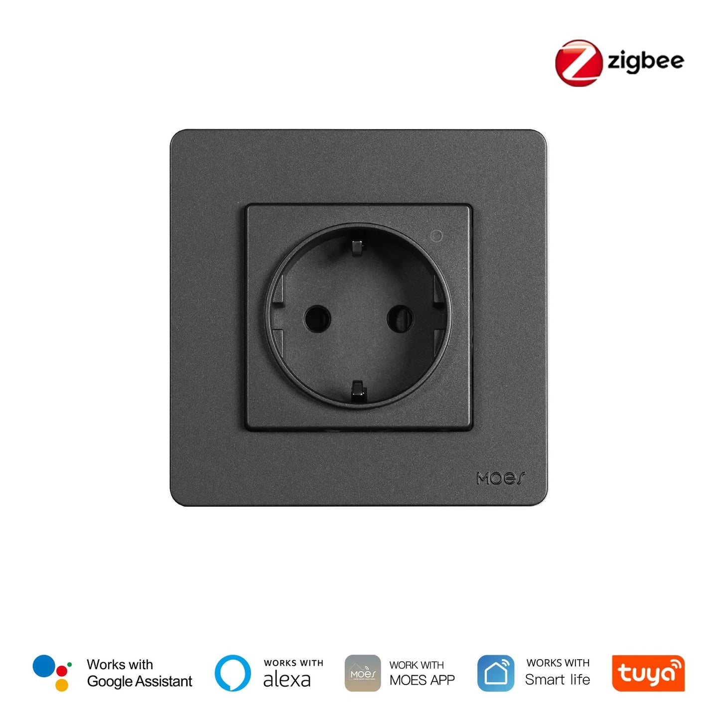 MOES Tuya ZigBee Smart-Steckdose