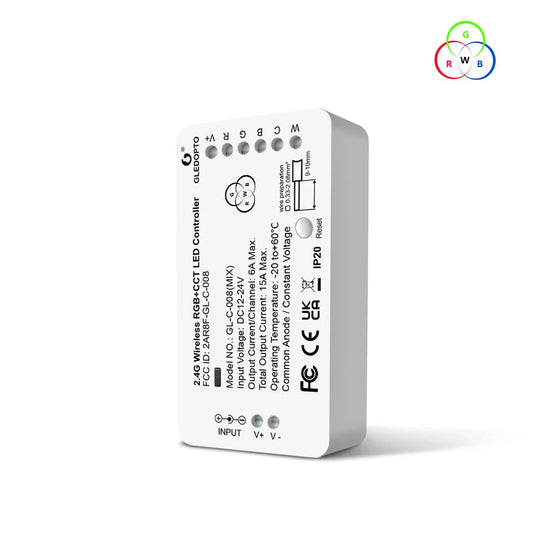 GLEDOPTO ZigBee 3.0 DC12-24V RGB+CCT RGBW