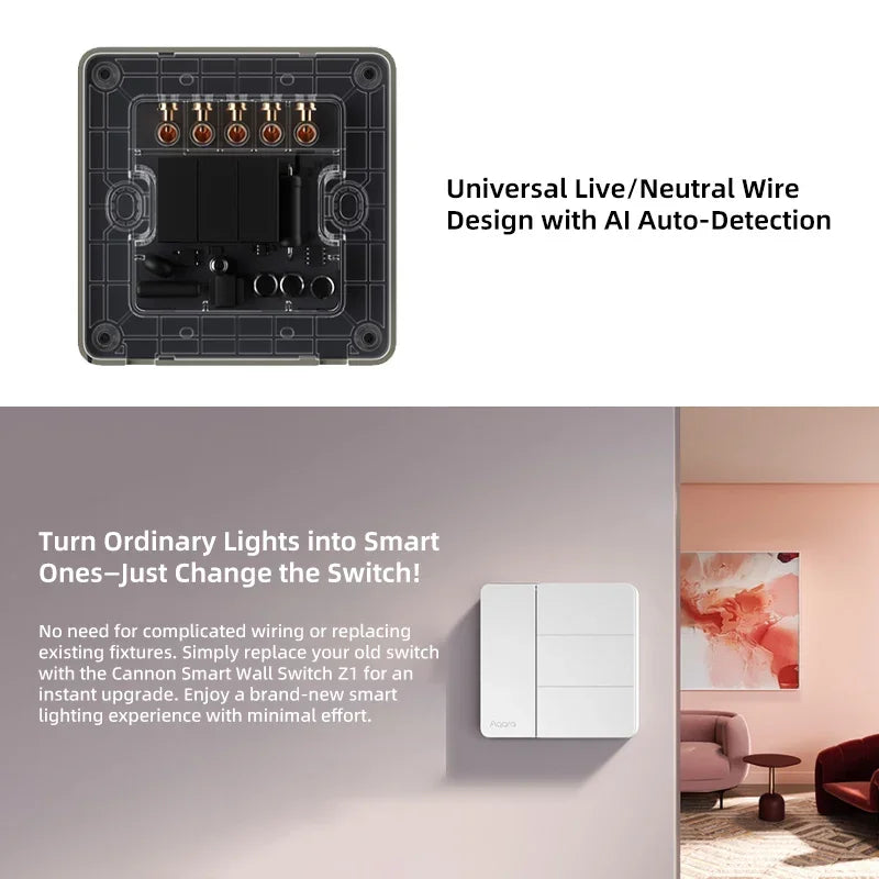 Smart Wall Switch Z1 Zigbee 3.0