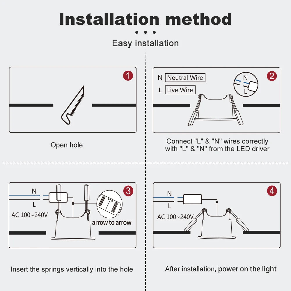 ZigBee3.0 GLEDOPTO 12W RGBCCT LED Smart Ceiling Light