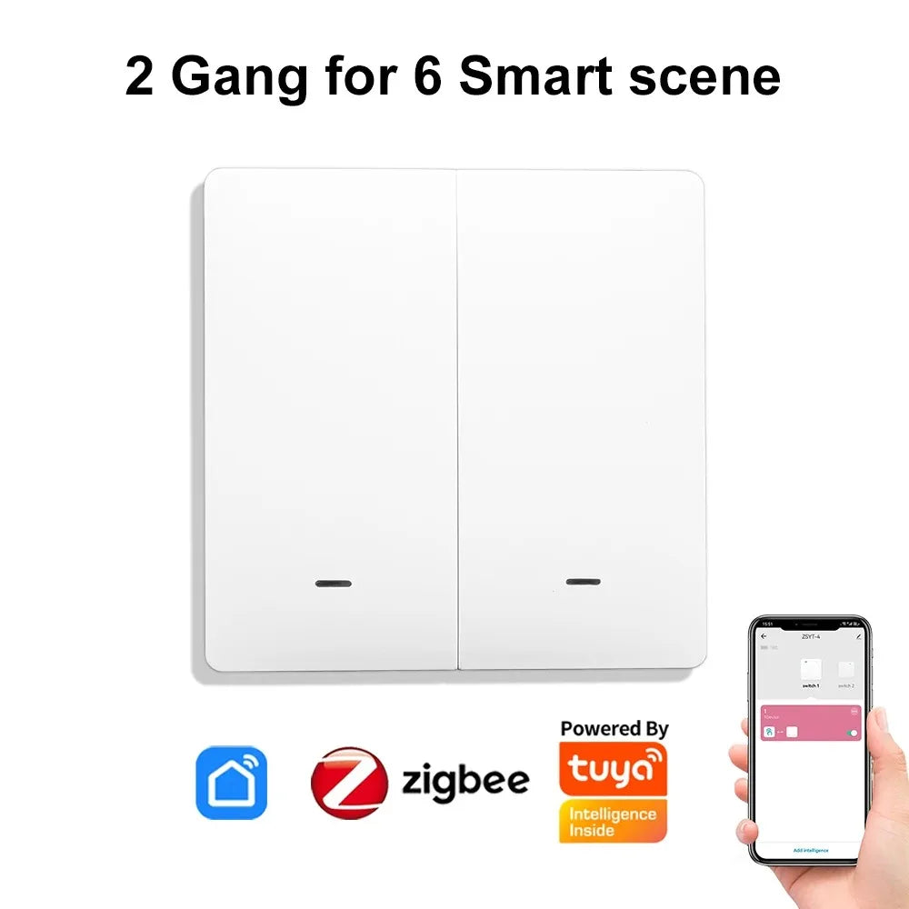 Tuya Zigbee Scene Switch
