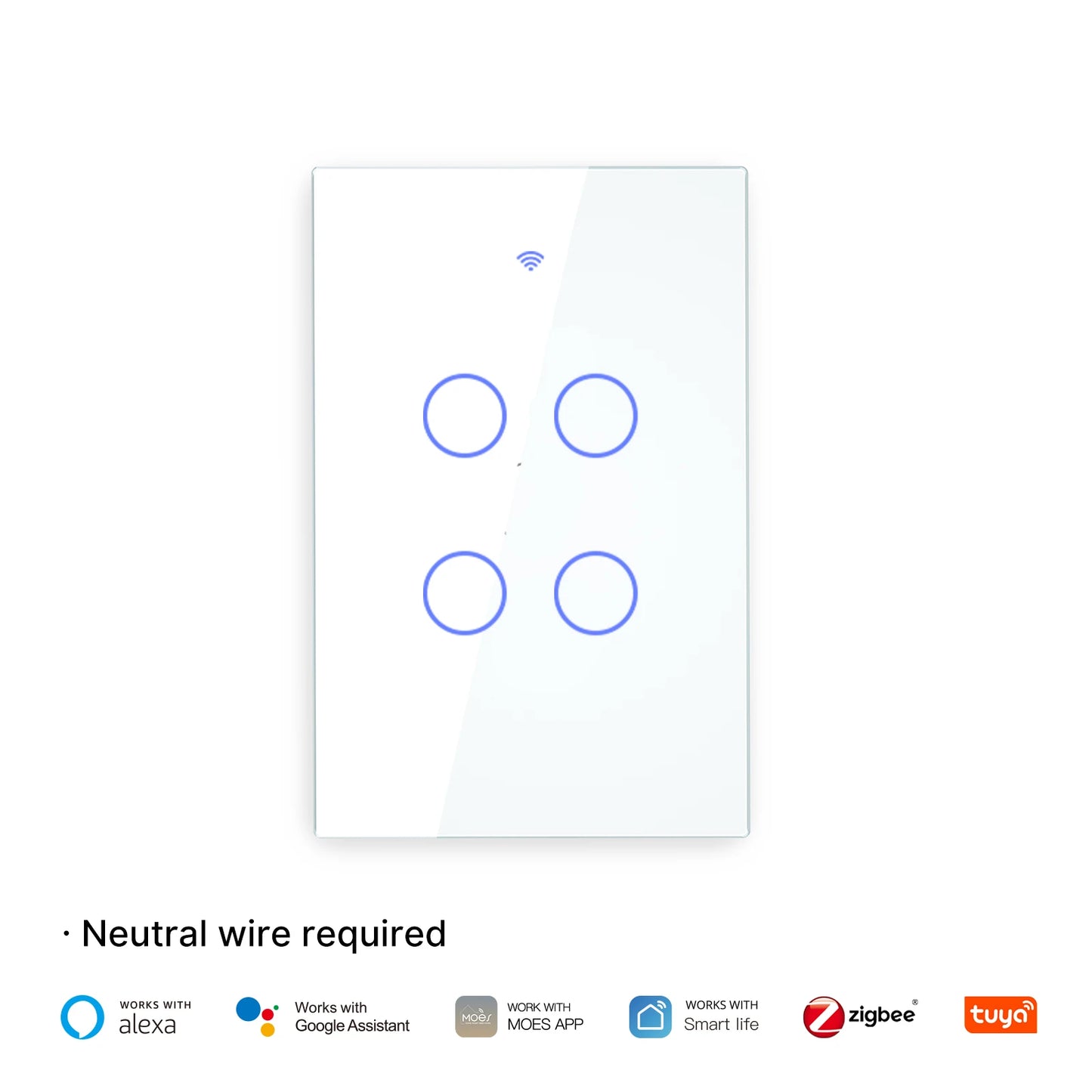 MOES Tuya ZigBee Lichtschalter