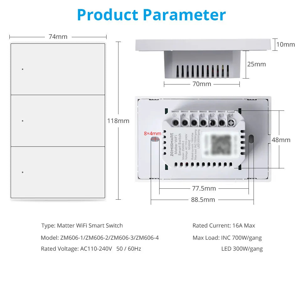 Smart Wall Light Switch