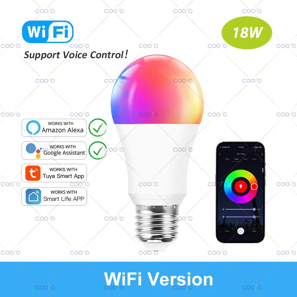 Tuya E27 GU10 E14 Bulb  Dimmable