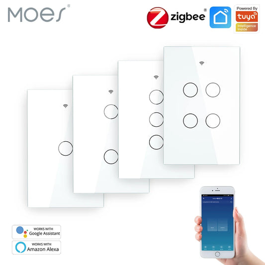 ZigBee Touch Smart Light Switch