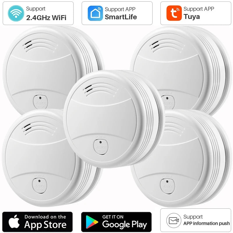 Tuya Smart Wifi Smoke Detector