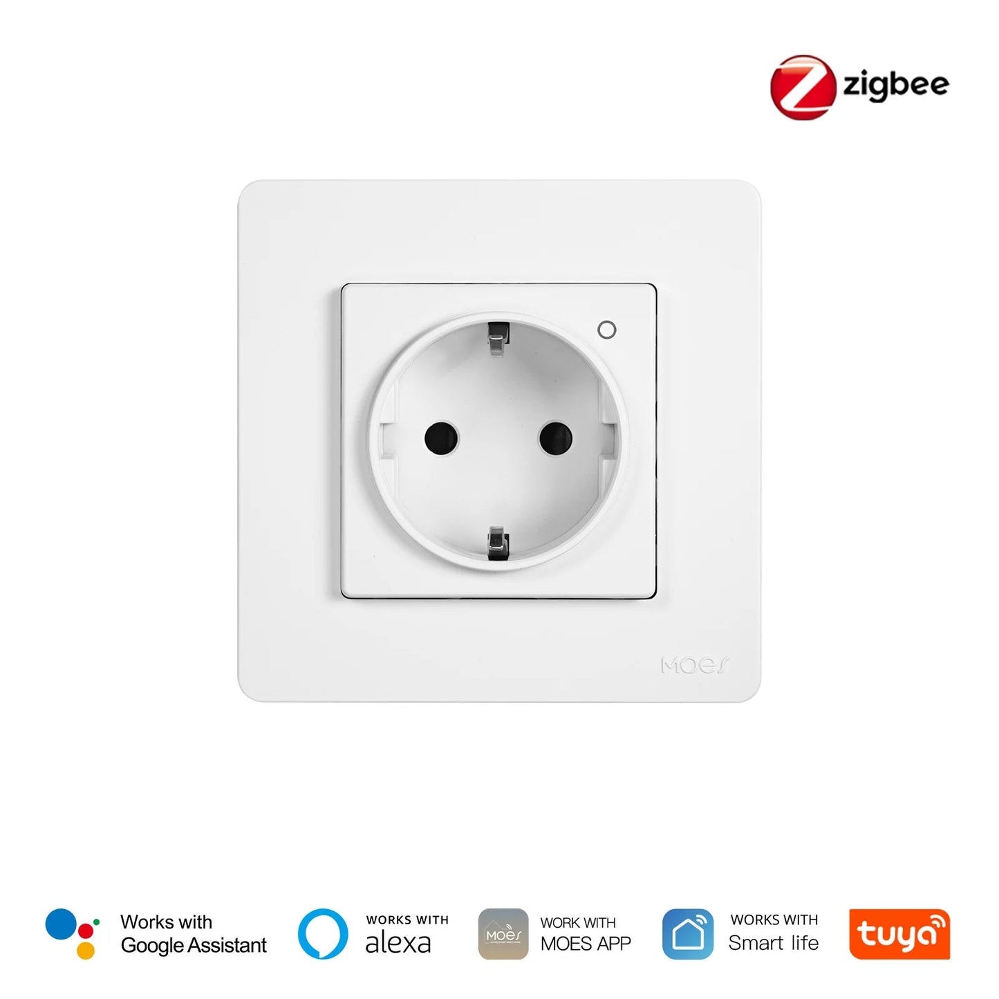 MOES Tuya ZigBee Smart-Steckdose