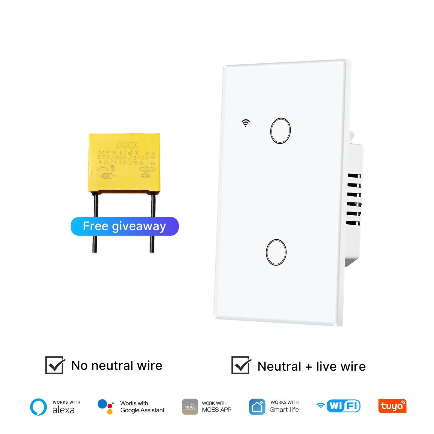 ZigBee dodirni pametni prekidač za svjetlo