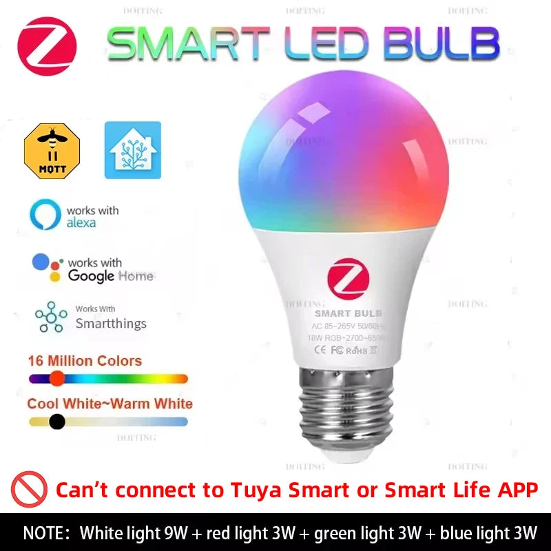 Zigbee 3.0 Smart Led Bulb