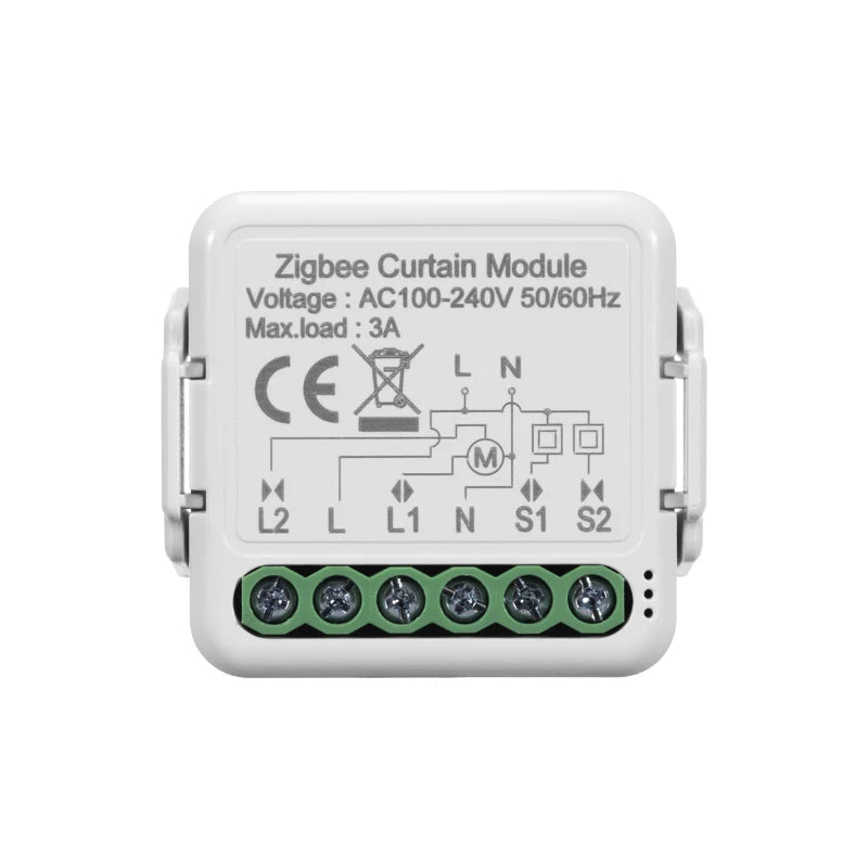 Zigbe Smart Curtain Switch Module
