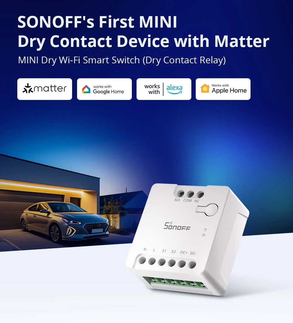 Wi-Fi Smart Switch  Dry Contact Relay