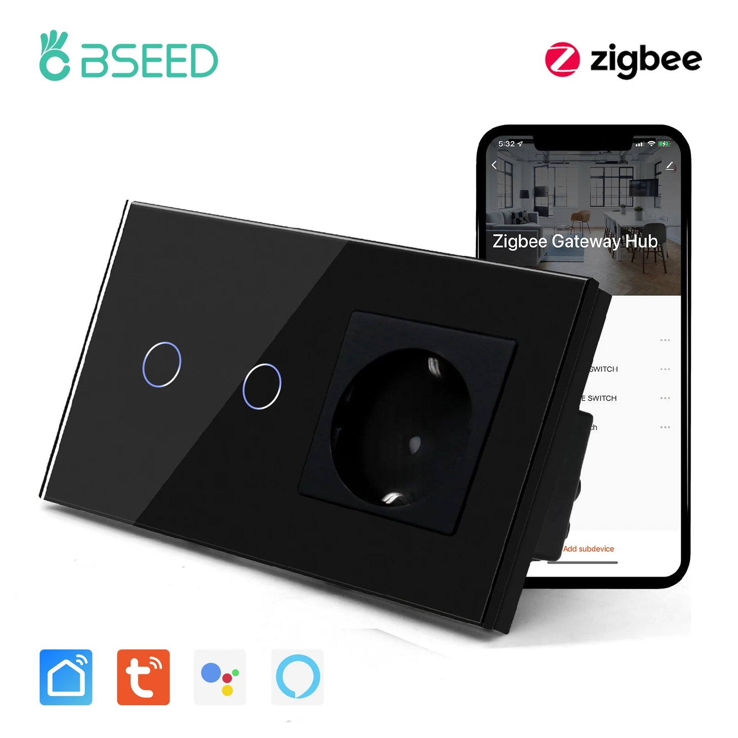 Zigbee dodirne sklopke